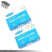 200 Scalpel Blades #20 Surgical Dental ENT Instruments