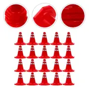50PCS Traffic Road Cone Toy Sandbox Signs Simulation Construction