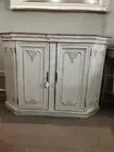 French Provincial Inspired, Carved Sideboard /Buffet/Cabinet. Homelahbliss