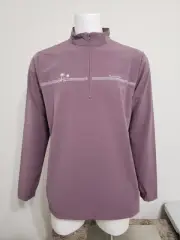 Travis Mathew Men's Unexpected Surprise Quarter Zip Pullover Flint Size L