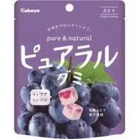 在飛比找関西美克藥粧優惠-【Kabaya Foods】 Pureral 軟糖 葡萄 5