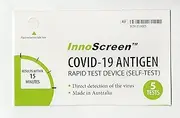 Innoscreen Rapid Antigen Test Device (Self-Test) - 5 pack - Made in Australia