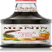 Peach Tea Syrup, Juicy and Sweet, Great Amazing Tea Creations, Gluten-Free, Veg