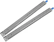 Traderight 1 Pair Drawer Slides 150KG Capacity 813MM Closed-1626MM Extended Full Extension Soft Close Ball Bearing, Heavy Duty Draw Runner Rail with Lock