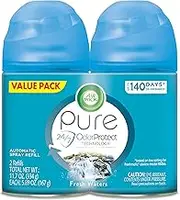 Air Wick Freshmatic Automatic Spray Refill Air Freshener, Fresh Waters, 2 Refills, 12.34oz