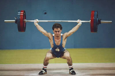 Sevdalin Marinov of Bulgaria during the Men's Flyweight 52kg class- Old Photo