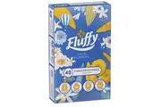 Fluffy Dryer Sheets Field Flowers Fabric Softener 40 Pack