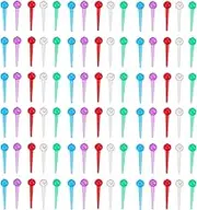 Gatuida Colorful Durable Sequin Pins for Crafting Practical Plastic Sequin Art Pins for DIY Projects Enhance Creativity and Intelligence