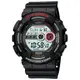 【CASIO】G-SHOCK 強悍菱格壓紋造型錶(GD-100-1A)正版宏崑公司貨