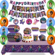 Encanto Mirabel Party Supplies Birthday Decorations Balloons Tableware Partyware