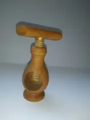 Carved NATURAL WOOD WALNUT CRACKER