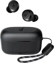 [Soundcore] by Anker A20i True Wireless Earbuds, Bluetooth 5.3, App, Customized Sound, 28H Long Playtime, Water-Resistant, 2 Mics for AI Clear Calls, Single Earbud Mode (Black)