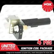 4 x NGK Ignition Coils Pack for Subaru Impreza GD GH Liberty BE 2.0L T4 01-05 (for: Subaru)