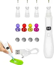 Rhinestone Painting Pen | Rhinestone Painting Tool Pen,Rechargeable Quiet Long-Lasting Cordless Drawing Tools with 3 Adjustable Modes for Paint Puzzle Crafts