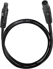 BIZOCA 4pin 5pin 6pin Male to Female Cord Car Vehicle DVR Camera Extension Connector Cables HD Monitor Rear View Camera Wire L1(3M,6pin)