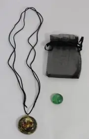Talisman Fractal Pendant Magick Motivation Happiness Health Protection Necklace
