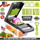16-In-1 Vegetable Fruit Chopper Cutter Food Onion Veggie Dicer Slicer Kitchen