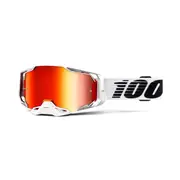 100% Armega Goggles Lightsaber Red Mirror Lens