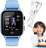 Smart Watch for Kids - Children Smart Watch Cell Phone | Rechargeable Student Phone Watches with GPS | 4G Kids Wrist Smartwatch with 400 MAh Rechargeable Battery Camera for Boys Girls