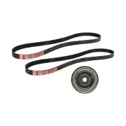 Gates Belt & Pulley Kit for Mitsubishi Triton KK1T KK2T KL1T KL2T 2.4L 4N15