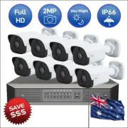 HD 2MP 16 Channel Security CCTV POE IP Camera System with FREE 4TB HDD(Kit7)