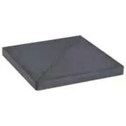 Umbrella Base Weight Patio Umbrella Parasol Weight Granite 33.1 lb Black vidaXL