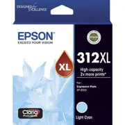 Original Epson 312XL Light Cyan Ink Cartridge XP-8500 XP-15000 T183592