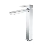 Decaura WELS Tall Basin Mixer Tap Bathroom Counter Top High Square Faucet Chrome