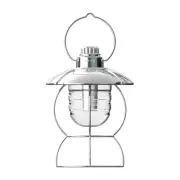 Rechargeable LED Camping Portable Lantern Light Outdoor Waterproof Retro7826