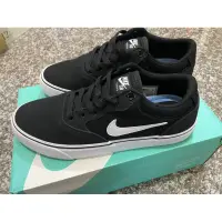 在飛比找蝦皮購物優惠-Nike 滑板鞋 SB Check CNVS GS 黑 白 