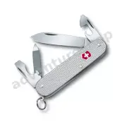 Victorinox Cadet Alox Silver 9 function Swiss Army Knife with nail file