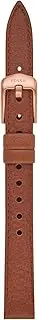 [FOSSIL] Men's 22mm Dark Brown LiteHide™ Leather Watch Band