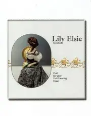 1:12 Miniature Art Doll Dressing ~ Dana Burton~ LILY ELYSE ~ TUTORIAL/PATTERN
