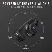Wireless On-Ear Beats Solo3 Headphones Apple W1 Headphone Chip Class 1 Bluetooth