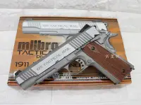 在飛比找Yahoo!奇摩拍賣優惠-台南 武星級 MILBRO M1911 RAIL CO2槍 