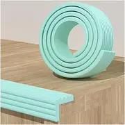 Foam Safety Strips, W Type Self-Adhesive Anti Collision Strip, Safety Bumper Guard Strip for Table Chair TV Bench Furniture Bed Cabinets Stair
