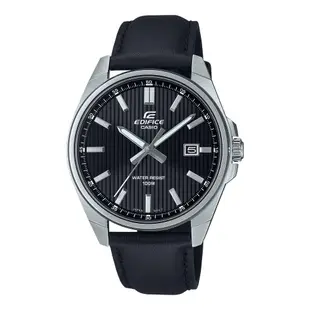 卡西歐 CASIO / EFV-150L-1A / EDIFICE 賽車錶系列 [ 官方直營 ] 高度耐用皮革錶帶