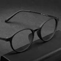在飛比找蝦皮購物優惠-臺灣出貨 ✍  3050時尚圓形TR90眼鏡框超彈鈦合金眼鏡