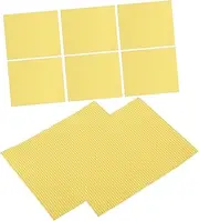 WRITWAA Hair Curler Wand Insulation Patch 8 Pack Heat Insulation Decal Waterproof Material for Perm Iron