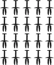 ECSiNG Pack of 20 Car Slam Panel Clips Front Grille Clips Replacement Part N91158501 Internal Trims Clips Compatible with VW Transporter T5 T6(Some)