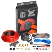 4ga Amp Kit - 4 Gauge AWG Amplifier Wiring Kit for Car Subwoofers Speakers Au...