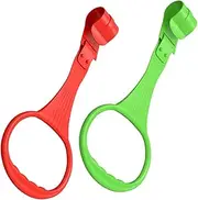 CHICAMPERA 2pcs Standing Assistance Rings for Playpen Sturdy Pull Up Handles Made from Elastic Material for Indoor Use Safe Training Accessory for Cognitive Development and Coordination