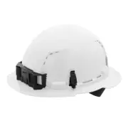 Milwaukee Type 1 Class C Full Brim Vented Hard Hat with 4-Point Ratcheting