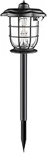LAPOOH Solar Mosquito Killer Lamp Motion Sensor Lawn Light Electric Shock Mosquito Fly Killer Light Outdoor Landscape Courtyard Light Waterproof for Garden Yard Lawn Use