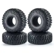 Tire Tyre 120MM OD Black for 1/10 RC 1.9" Wheel Rims Axial SCX10 II 90046 Car
