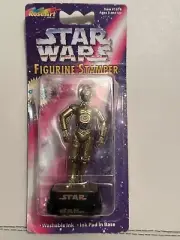 Star Wars C-3PO Figurine Stamper Rose Art Vintage 1997 Figure