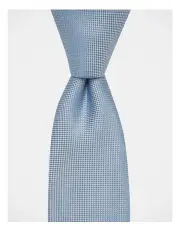 [Blaq] Core Silk Tie in Silver Grey