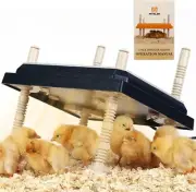 Brooder Heater for Chicks: Chick Brooder Heating Plate with Easy- Cleaning Pl...