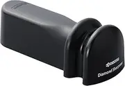 Kyocera DS20S Diamond Roll Sharpener, Knife Sharpener, Manual Knife Sharpener, for Knives (Ceramic, Stainless Steel, Titanium, Steel), Double-Edged, Diamond Whetstone, Longitudinal Polishing,