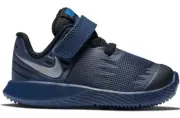 Boys Nike Sneakers Blue Void/Reflect Silver/Black Non Tie Infants Boys Size 2